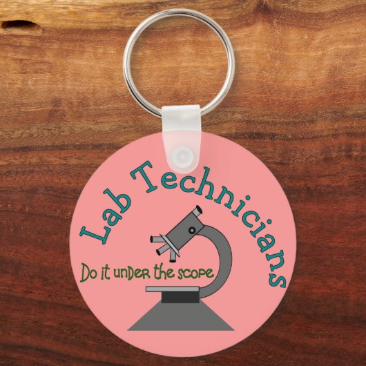 Lab-technicus Sleutelhanger (Voorkant)