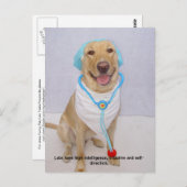 Lab Traits - High Intelligence Briefkaart (Voorkant / Achterkant)