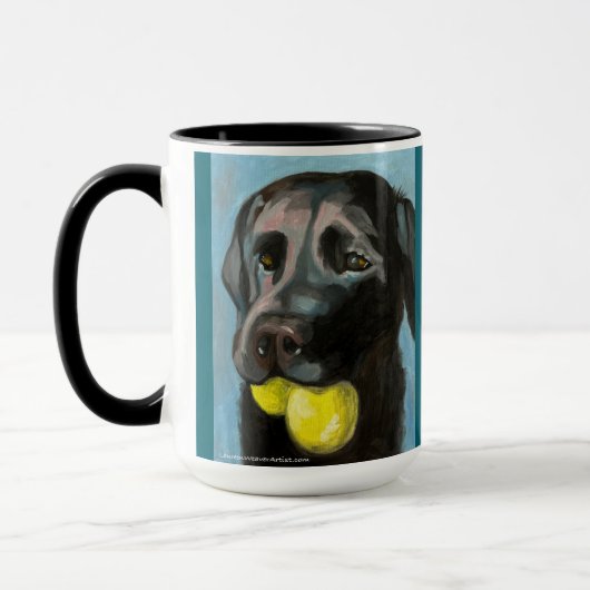 Lab Two n'est pas suffisant | Mug Deux-Tons, 45 cl (Gauche)