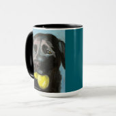Lab Two n'est pas suffisant | Mug Deux-Tons, 45 cl (Devant gauche)
