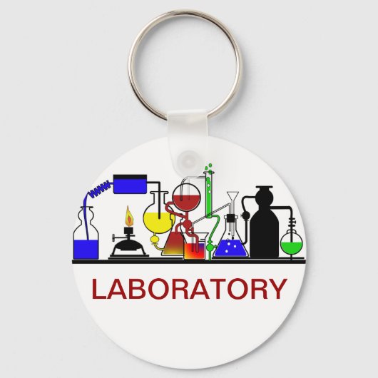 LAB WARE - LABORATORIUMGLASSWARE-INSTELLING SLEUTELHANGER (Voorkant)