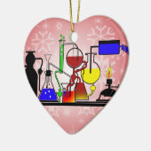 LAB WARE - LABORATORIUMGLASSWARE MAAR WETENSCHAPPE KERAMISCH ORNAMENT (Links)