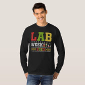 Lab Week 2023 Technologist Medical Laboratory Tech T-shirt (Voorkant volledig)
