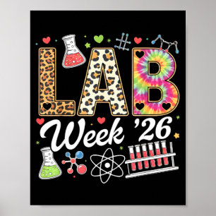 Lab week 2026 laboratorium tech luipaard medicalLa Poster