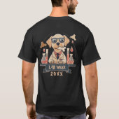 Lab Week leuke labrador hond T-shirt (Achterkant)
