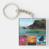Labadee, Haïti Square Sleutelhanger (Voorkant)