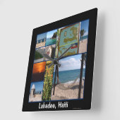 Labadee, klok in Haïti (Hoek)