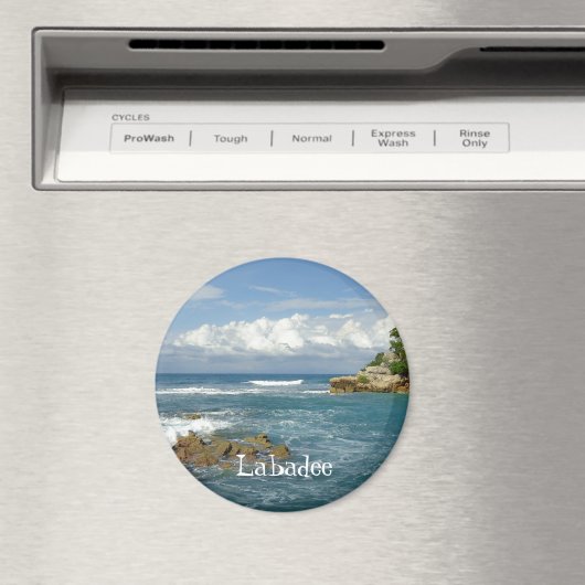 Labadee Seascape Custom Magneet (Insitu (Vaatwasser))