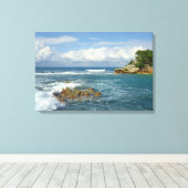 Labadie Zeegezicht Canvas Afdruk (Insitu (Houten vloer))