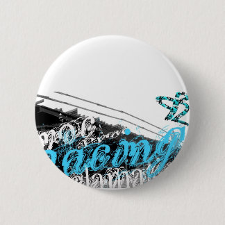 labannerpin ronde button 5,7 cm
