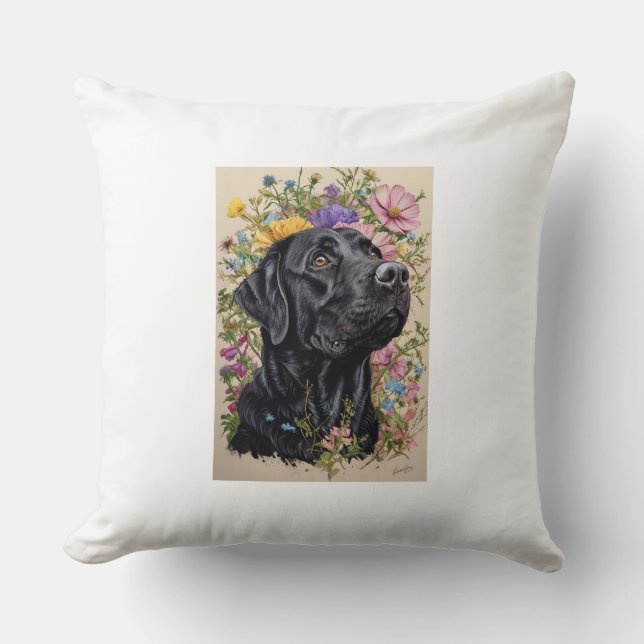 LABARDORE NOIRE COUSSIN (Recto)