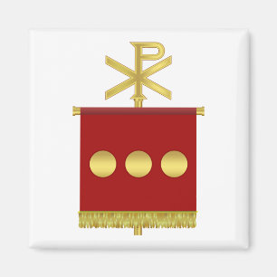 Labarum met Chi Rho Magnet Magneet