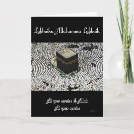 Labbaika Allahumma Labbaik Kaart