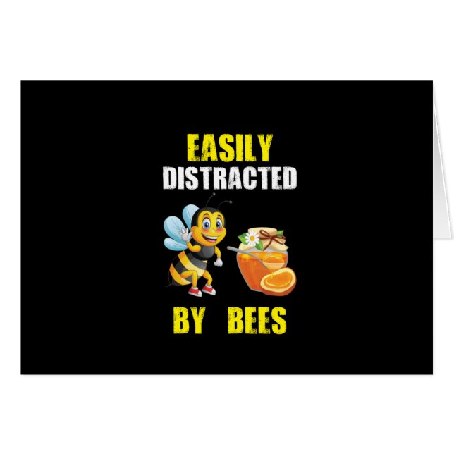 L'Abeille Est Facilement Distrait Par Les Abeilles (Devant horizontal)