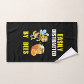 L'Abeille Est Facilement Distrait Par Les Abeilles (Serviette à main)