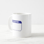 Label Aangepaste promotienaam Koffiemok (Voorkant links)