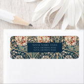 LABEL ADRES TERUGKEER : WILLIAM MORRIS : PLATTELAN (Insitu)