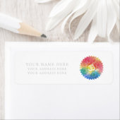 LABEL ADRES TERUGKEREN: RAINBOW MANDALA (Insitu)