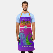 LABEL All-Over Print Schort - Madeline (Gedragen)