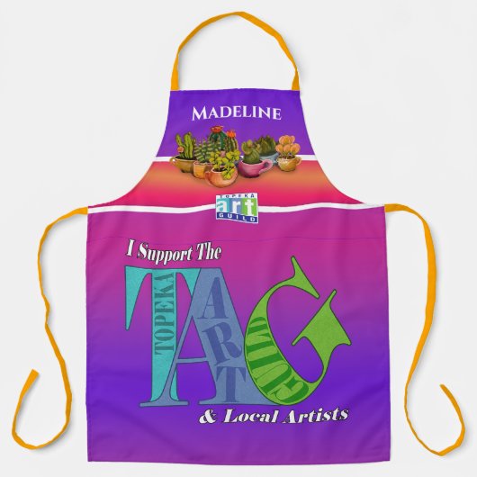 LABEL All-Over Print Schort - Madeline (Voorkant)