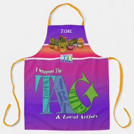 LABEL All-Over Print Schort - Zoie