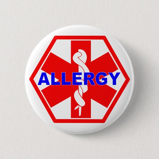 LABEL ALLERGY-ID RONDE BUTTON 5,7 CM (Voorkant)