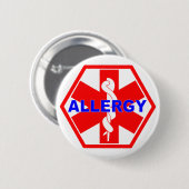 LABEL ALLERGY-ID RONDE BUTTON 5,7 CM (Voorkant /achterkant)