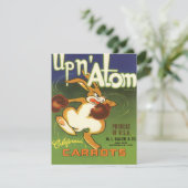 label Art boxing Rabbit, boven op Atom Carrots (Staand voorkant)