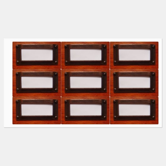 Label bestandskabinet (Vel)