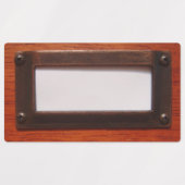 Label bestandskabinet (Design 1)