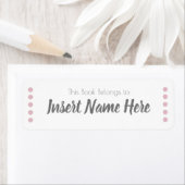 Label Boeknaam (Insitu)