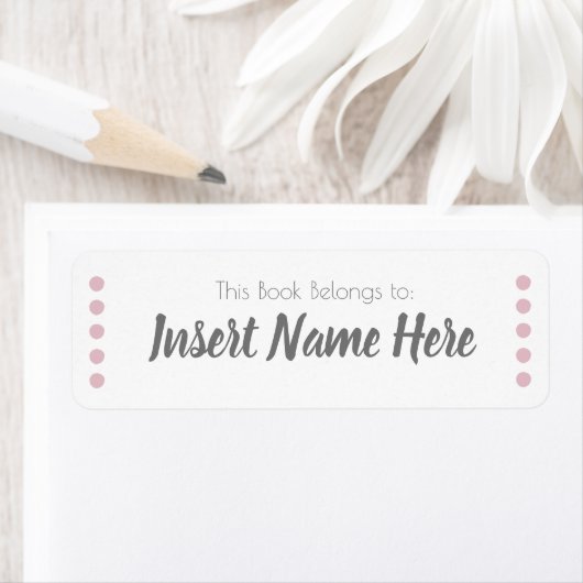 Label Boeknaam (Insitu)