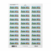 Label - brandweervoertuig (Full Sheet)