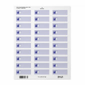 Label Business Multomap-bord4 (Full Sheet)