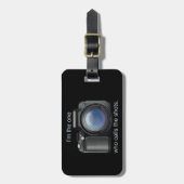 Label Camera Bag Bagagelabel (Voorkant verticaal)