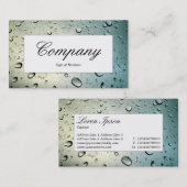 Label centrum - Regen op mijn venster (Voorkant / Achterkant)