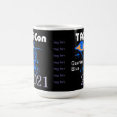 LABEL CON 2021 - Classic Zwart Mok (Center)
