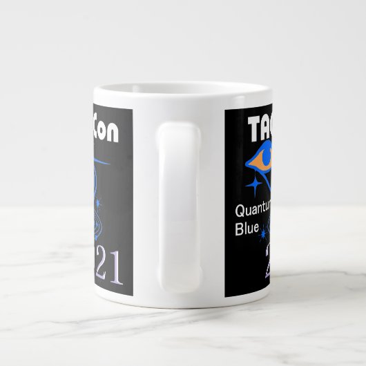 LABEL CON 2021 - Zwarte Mok (Achterkant)