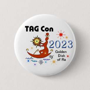 LABEL Con 2023 - Golden Disk of Ra Button
