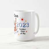 LABEL Con 2023 Golden Disk of Ra - Klassieke Mok (Voorkant rechts)