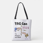 LABEL CON 2024 - Convention swagtas Draagtas (Achterkant)