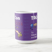 LABEL CON 2024 Naar Atlantis en terug - Paarse Mok (Center)