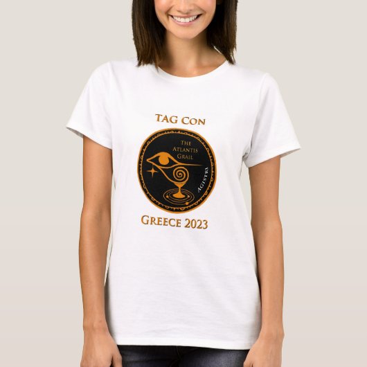 LABEL Con Greece 2023 - T-shirt voor dames (Voorkant)