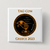 LABEL CON Griekenland 2023 - Vierkante Button (Voorkant)