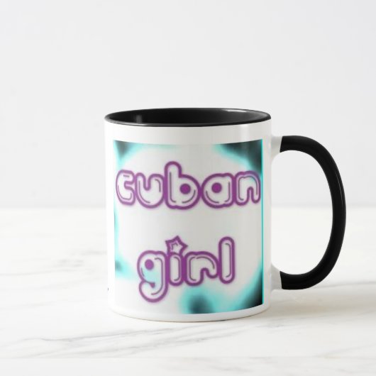 Label Cuban Girl Mok (Rechts)