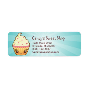 Label CuppyCake-adres