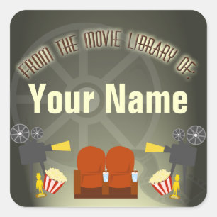 Label Dvd-filmbibliotheek