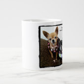 "Label een vriend" (1A) Extra Grote Mok (Voorkant)