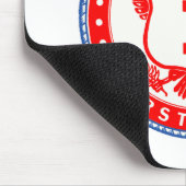 Label eerste klasse Verenigde Staten Muismat (Hoek)