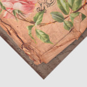 label en illustraties Shabby Chic Tissuepapier (Detail)